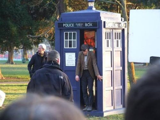 Illustration for article titled More Doctor Who Soccer Set Pics!